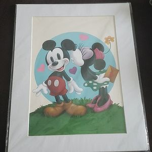 8x10 unframed Mickey and Minnie Photo